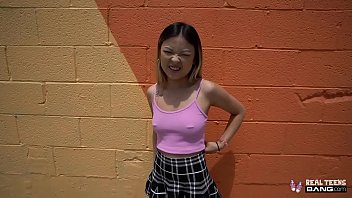 Real Teens - Hot Asian Teen Lulu Chu Fucked During Porn Casting