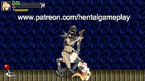 Pretty girl having sex with soldiers in battle of girls act hentai ryona game video